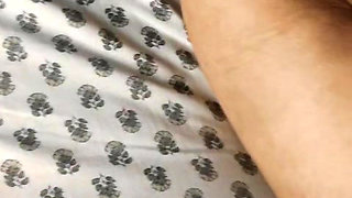 Real desi stepsister cumming twice while fucking in closeup missionary.