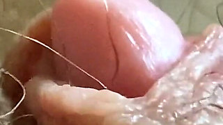 Big clit giantess with model train people extreme close up