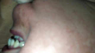 Cuckold fantasy. Showing her husband how to fuck a married slut. Multiorgasmic, screams with pleasure.