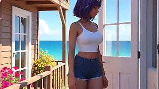 Towa's Naughty Beach Day: Sun-drenched Curves to Sensual Soak the Reveal You Crave