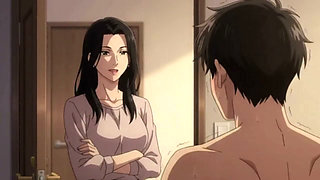 Stepmom Caught me with Her Lingerie and give a Special Lesson