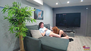 MILF Gives Cheat a Blow Job and Humiliating CEI Punishment