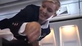american stewardess handjob part 1