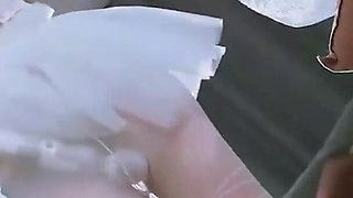 Ms19-a Girl in a Wedding Dress Was Disciplined by Vibrator