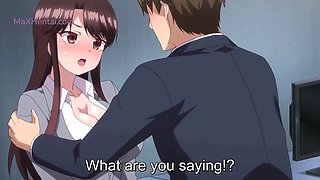 The Perv Boss and His Busty Secretary