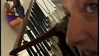 Rough Sex in the Middle of the Hallway, Neighbor Comes by