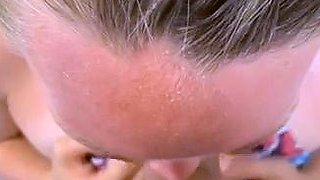 Hot Brunette Girlfriend POV Blowjob