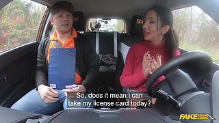 Big tits Italian student stuns her Czech teacher: Michael Fly, Laura Fiorentino - Driving school sex