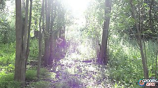 Outdoor dirt with funny Zariah Aura from Grooby Girls