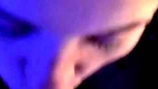 Multiple Orgasm Punch Down a Dildo on the Mirror and Masturbate with a Vibrator Clitoris
