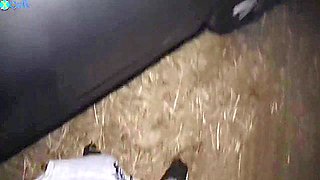 Lonely Girl Masturbates In Her Car And Fucks With Horny Passerby