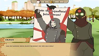 Four Elements Trainer 4 Slav Preview - Busty Anime Visual Novel Game