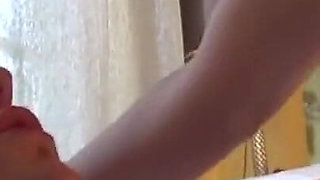Lilia 19-year-old Moroccan girl swallows for her first porn video