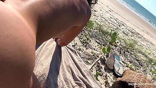 Latina Perfect Ass Girl Fucked by Stranger at the Beach - Amateur Sassyandruphus