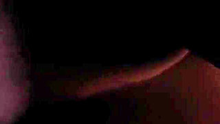 Beautiful Plum Girl Riding Dildo in the Dark