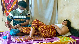 Horny Customer Gave Oil Massage and Fucked Desi Bhabhi Full Hard