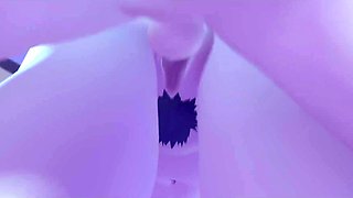 Busty teen girl gets her trimmed pussy and tight butthole pounded cartoon