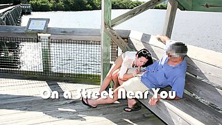 Olivia Ryder Blonde Blowjob Brunette Car Handjob