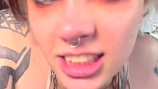 Nose Fetish Cute Goth Rubs Your Cock All Over Her Button Nose Pig Nose Flaring JOI Cum Inside My Nose