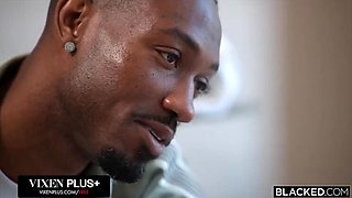 Naughty Blonde Khloe Kapri Cheats with Bestie's Man in Steamy Interracial Fuck