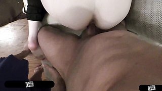 Fine-looking Matt Bird and Melody Marks at pretty face video