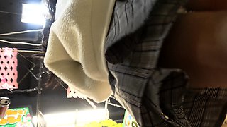 Amateur ass ramming outdoors