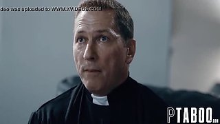Naughty Priest Seduces Innocent Teen Gia Derza Into Losing Her Anal Virginity