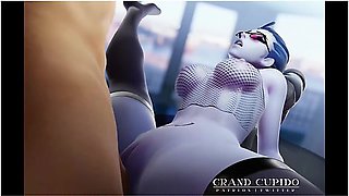 [compilation] Office Slut Widowmaker Bubble Butt Fucked [grand Cupido]( Overwatch )