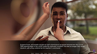 Sexy Married Teacher Having Threesome with Two Lucky Students - the Office