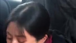 Asian teen blowjob and smallow