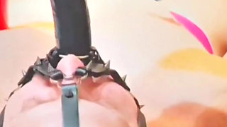 Molly Joy Bounces on Her Rubber Friend)