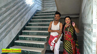 Indian Village Wife Best Romance with Another Man! Village Cheating Wife Sex