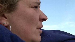 Petra Wegat German Amateur Car Sex - Big Tits Blonde Fucking on Bonnet