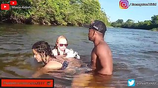 I took two sluts to Rio and put the stick: Blowjob, Amateur  Anal Porn