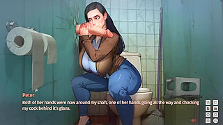 Taffy Tales: the Neighbor MILF Blowing Monster Cock in the Glory Hole Ended with Massive Facial Cumshot - Episode 14