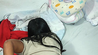 Innocent 18 year old Indian teen tries white cock for the first time