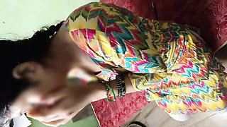 Desi Hot Girl Invites College Boyfriend to Her Room for Hardcore Blowjob