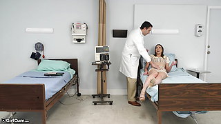 GirlCum Doctor Has A Big Cock Injection Ready For Naughty Patient Andi Rose
