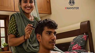 Indian Stepdaughter In-law Tamil Stepsister Romantic Video By -snapchat143