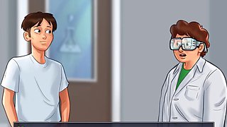 Hentai cartoon adventure with frolicking fun