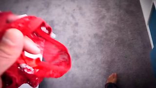 Dadcrush - sweet stunner celebrated holloween by getting her narrow twat plowed hard by Big Cock