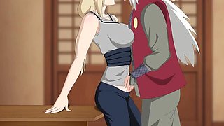 Tsunade Naruto Hentai Blowjob Titjob Anime Cartoon Sex - Big Ass Tits Creampie Japanese MILF