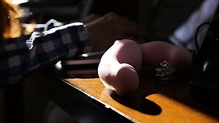 Amateur redhead Milf sucks and fucks a guy